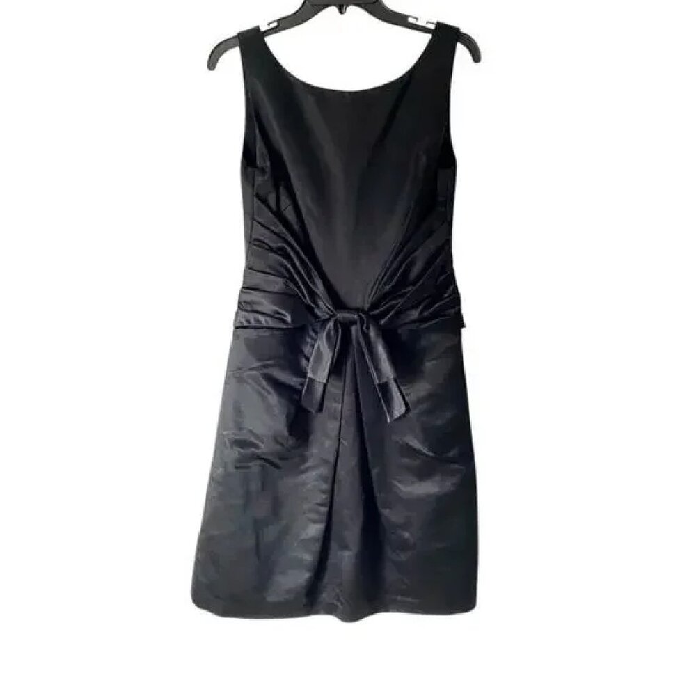 Kate Spade Jillian Black Bow Front Cocktail Dress size 8 - Picture 2 of 8